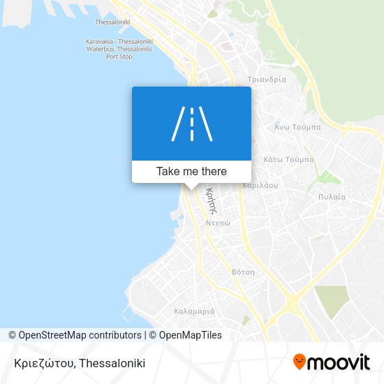 Κριεζώτου map