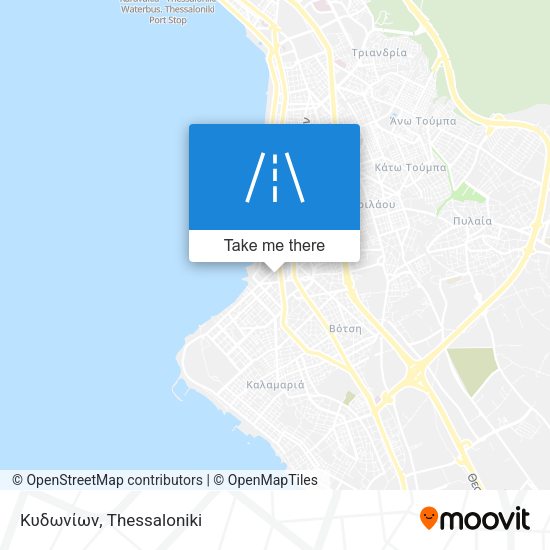 Κυδωνίων map