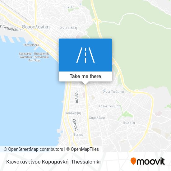 Κωνσταντίνου Καραμανλή map