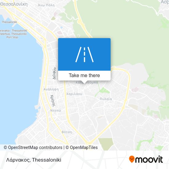 Λάρνακος map