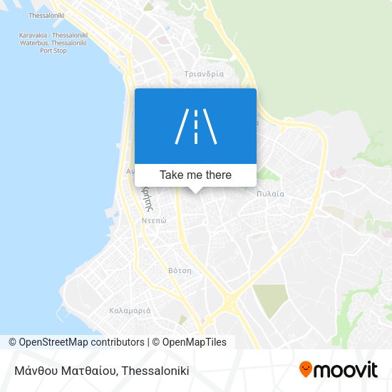 Μάνθου Ματθαίου map