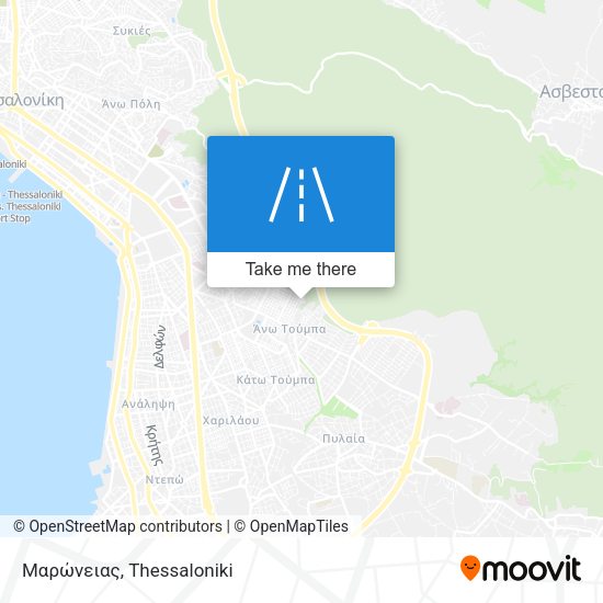 Μαρώνειας map