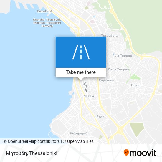 Μητούδη map