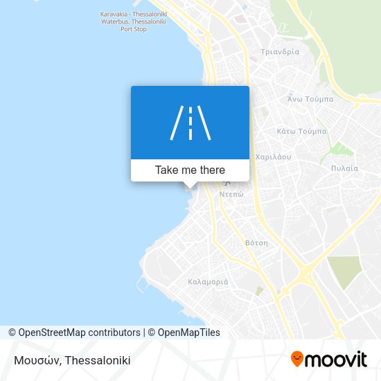 Μουσών map