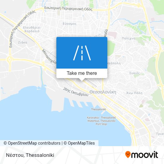 Νέστου map
