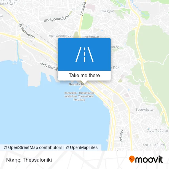 Νίκης map