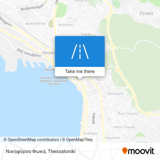 Νικηφόρου Φωκά map