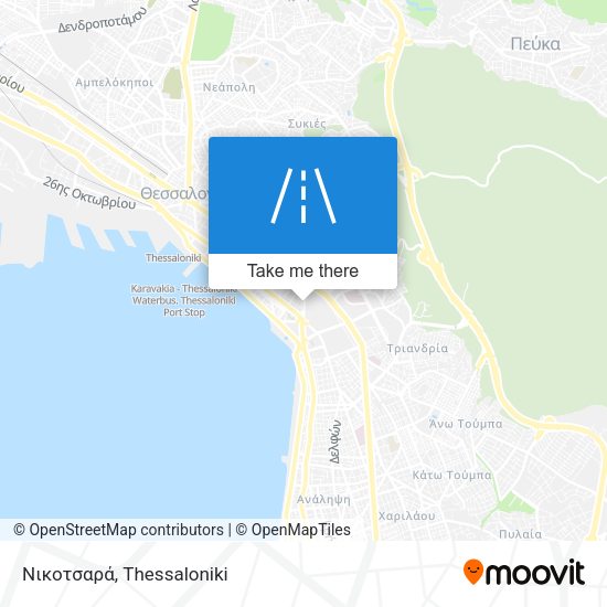 Νικοτσαρά map