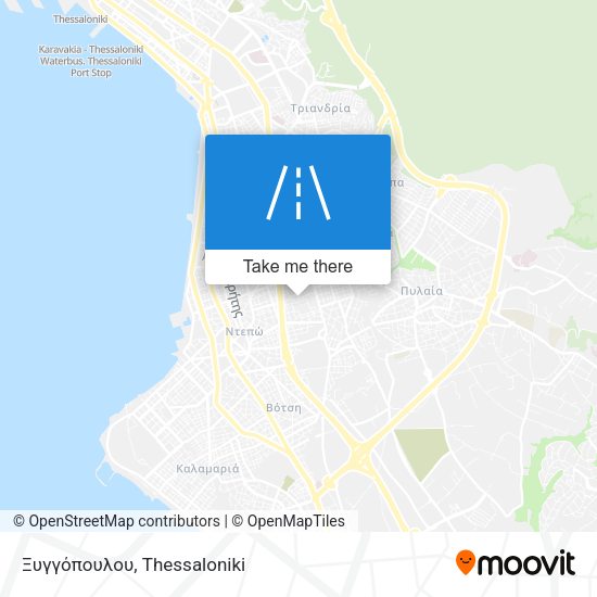 Ξυγγόπουλου map