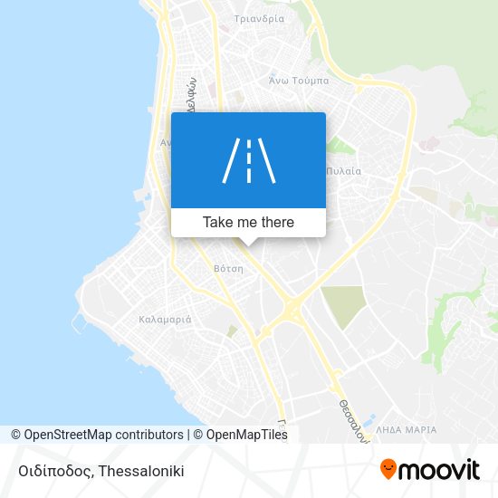 Οιδίποδος map