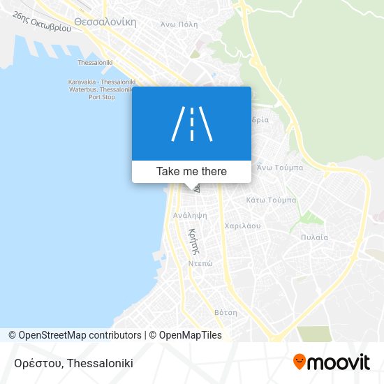 Ορέστου map