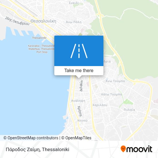 Πάροδος Ζαίμη map