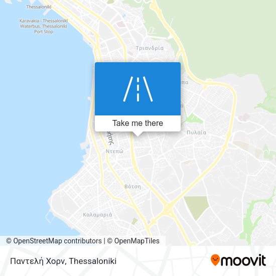 Παντελή Χορν map