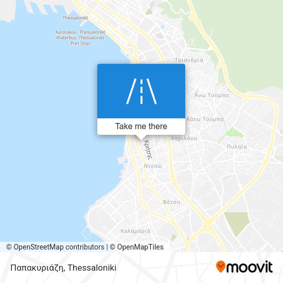 Παπακυριάζη map