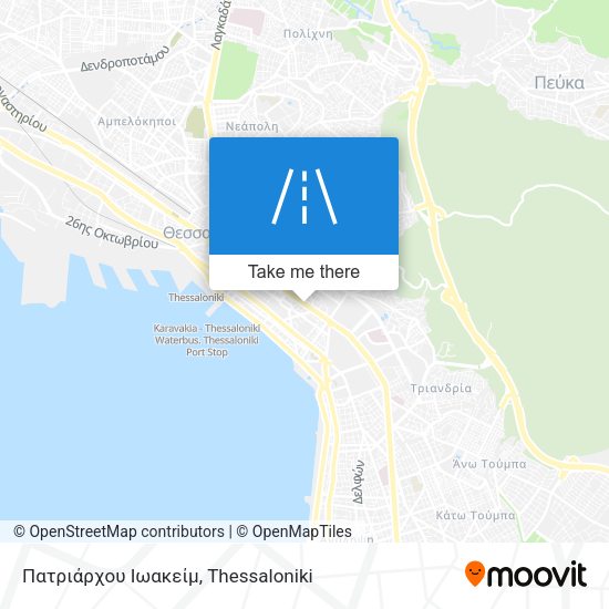 Πατριάρχου Ιωακείμ map