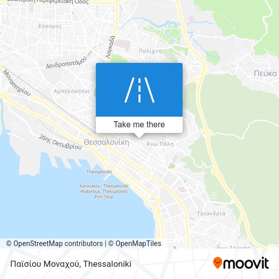 Παϊσίου Μοναχού map