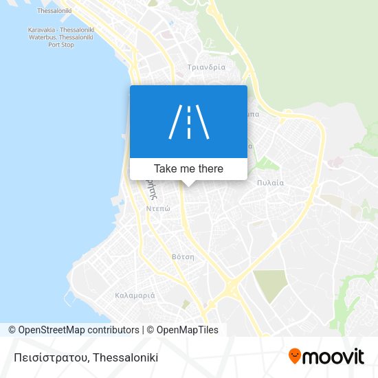 Πεισίστρατου map