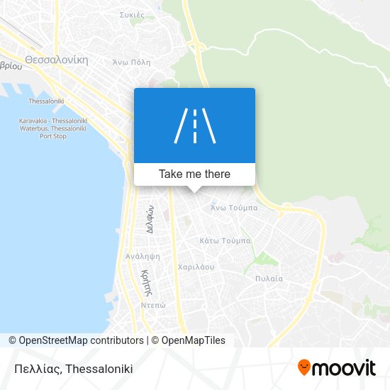 Πελλίας map