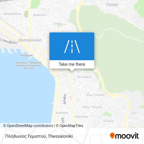 Πλήθωνος Γεμιστού map