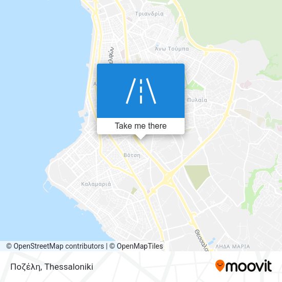 Ποζέλη map