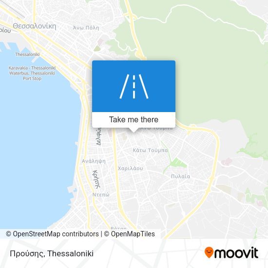 Προύσης map