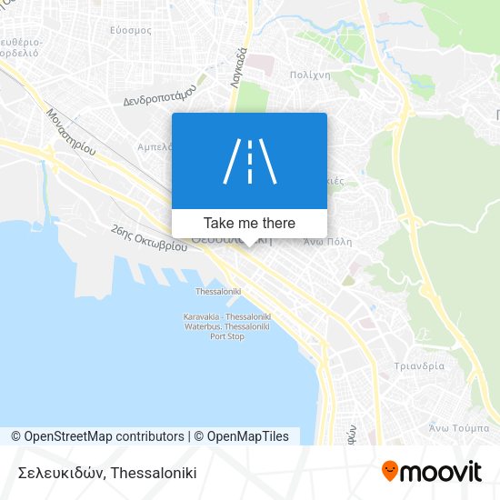 Σελευκιδών map