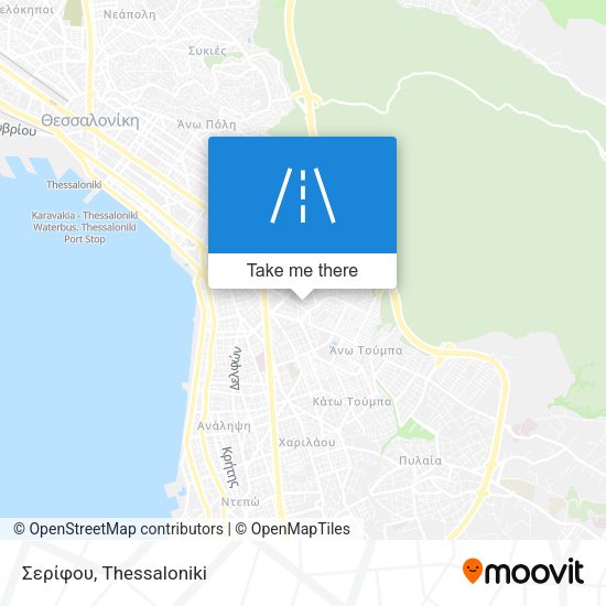 Σερίφου map