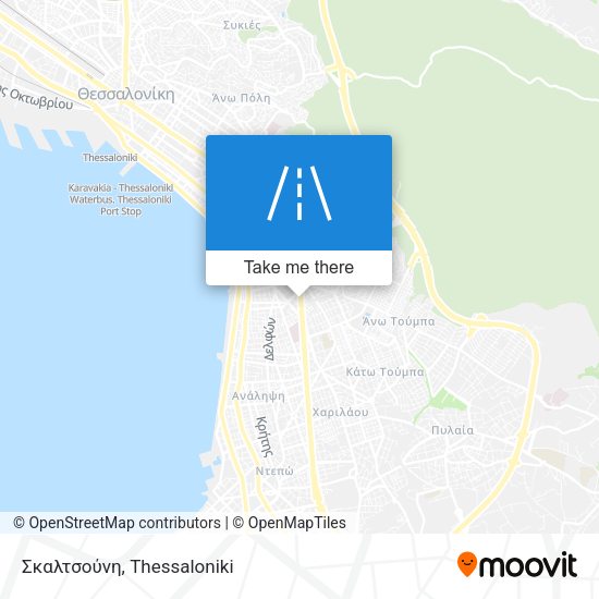 Σκαλτσούνη map