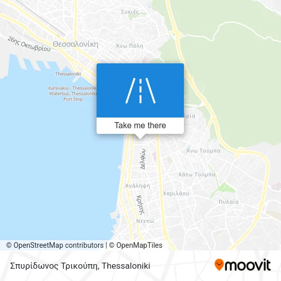 Σπυρίδωνος Τρικούπη map
