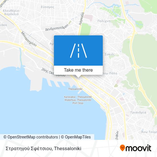Στρατηγού Σφέτσιου map