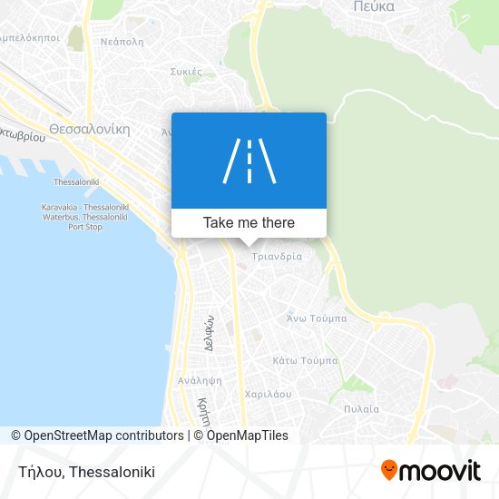 Τήλου map