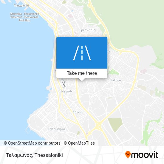 Τελαμώνος map