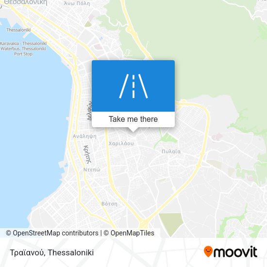 Τραϊανού map