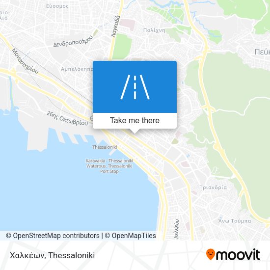 Χαλκέων map