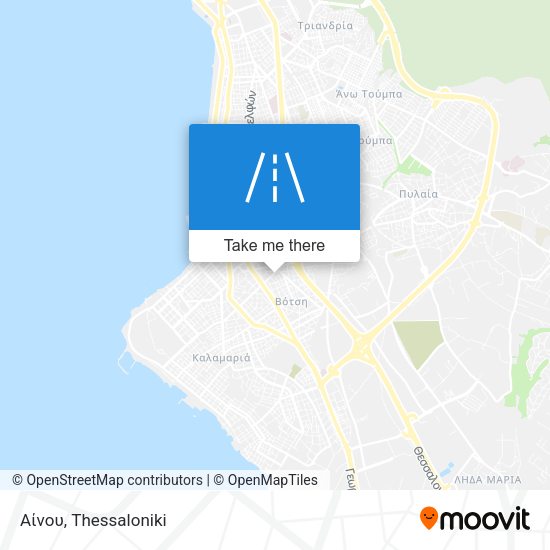Αίνου map