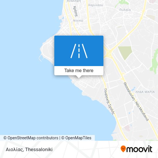 Αιολίας map