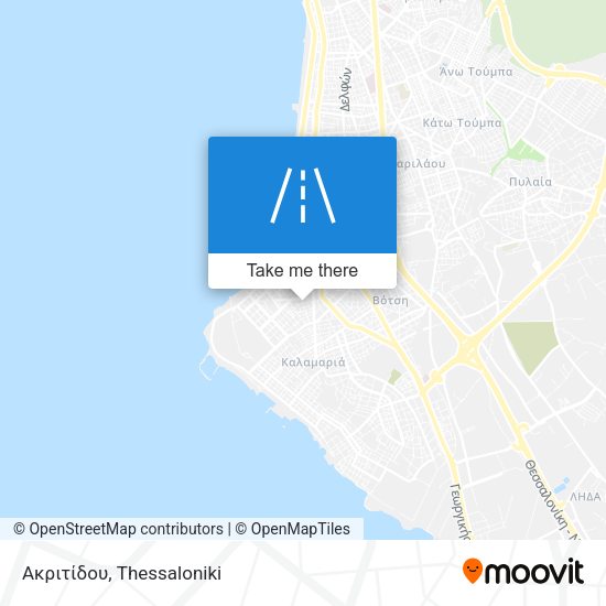 Ακριτίδου map