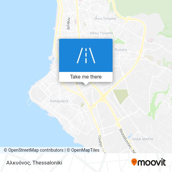 Αλκυόνος map