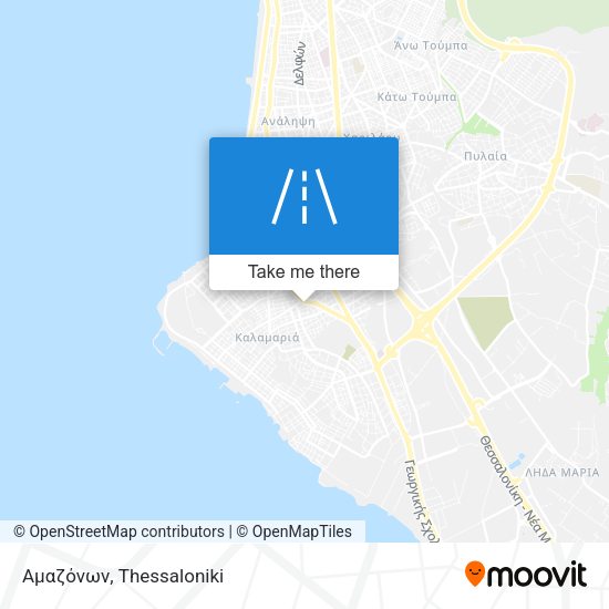 Αμαζόνων map