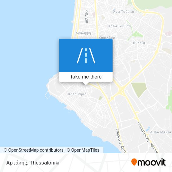 Αρτάκης map