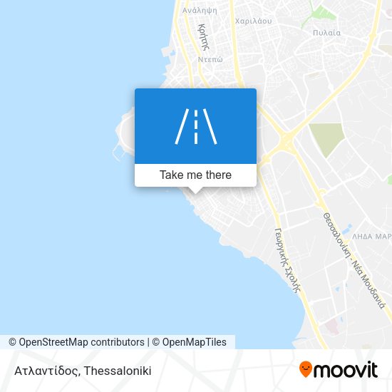 Ατλαντίδος map