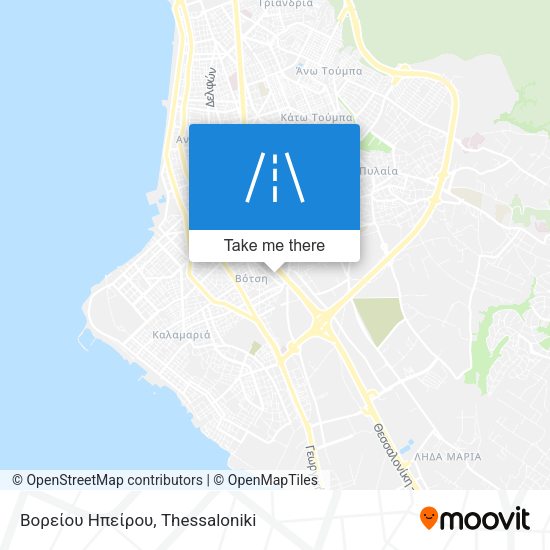 Βορείου Ηπείρου map