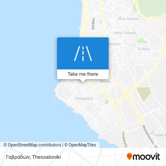 Γαβράδων map