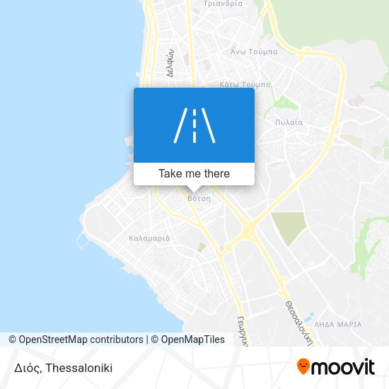 Διός map