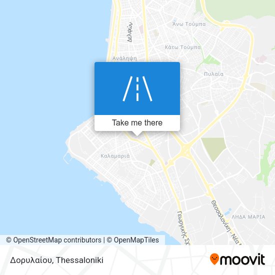 Δορυλαίου map