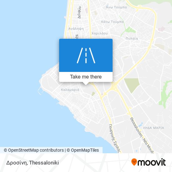 Δροσίνη map