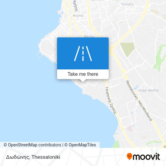 Δωδώνης map
