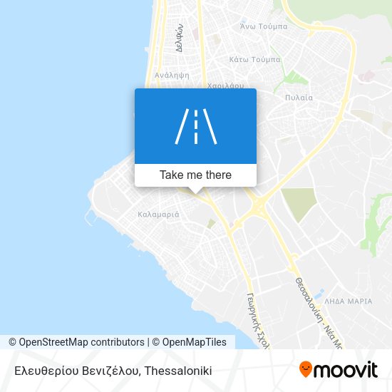 Ελευθερίου Βενιζέλου map