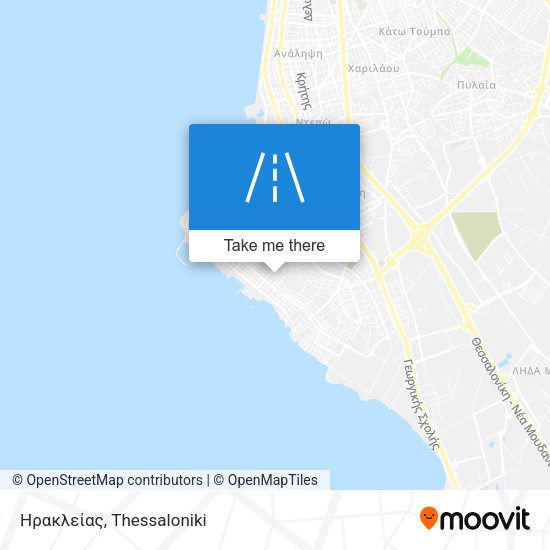 Ηρακλείας map