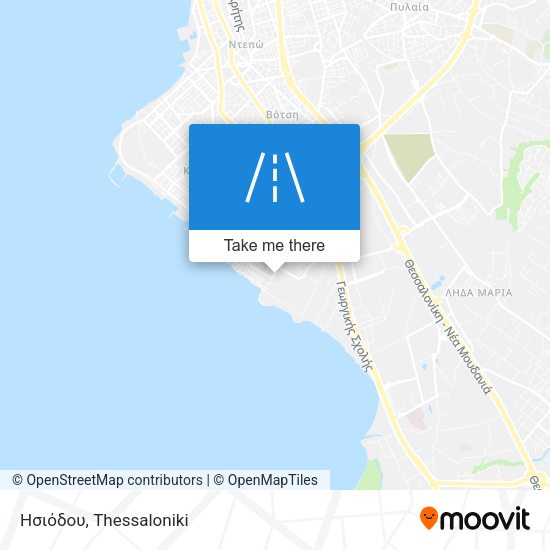 Ησιόδου map